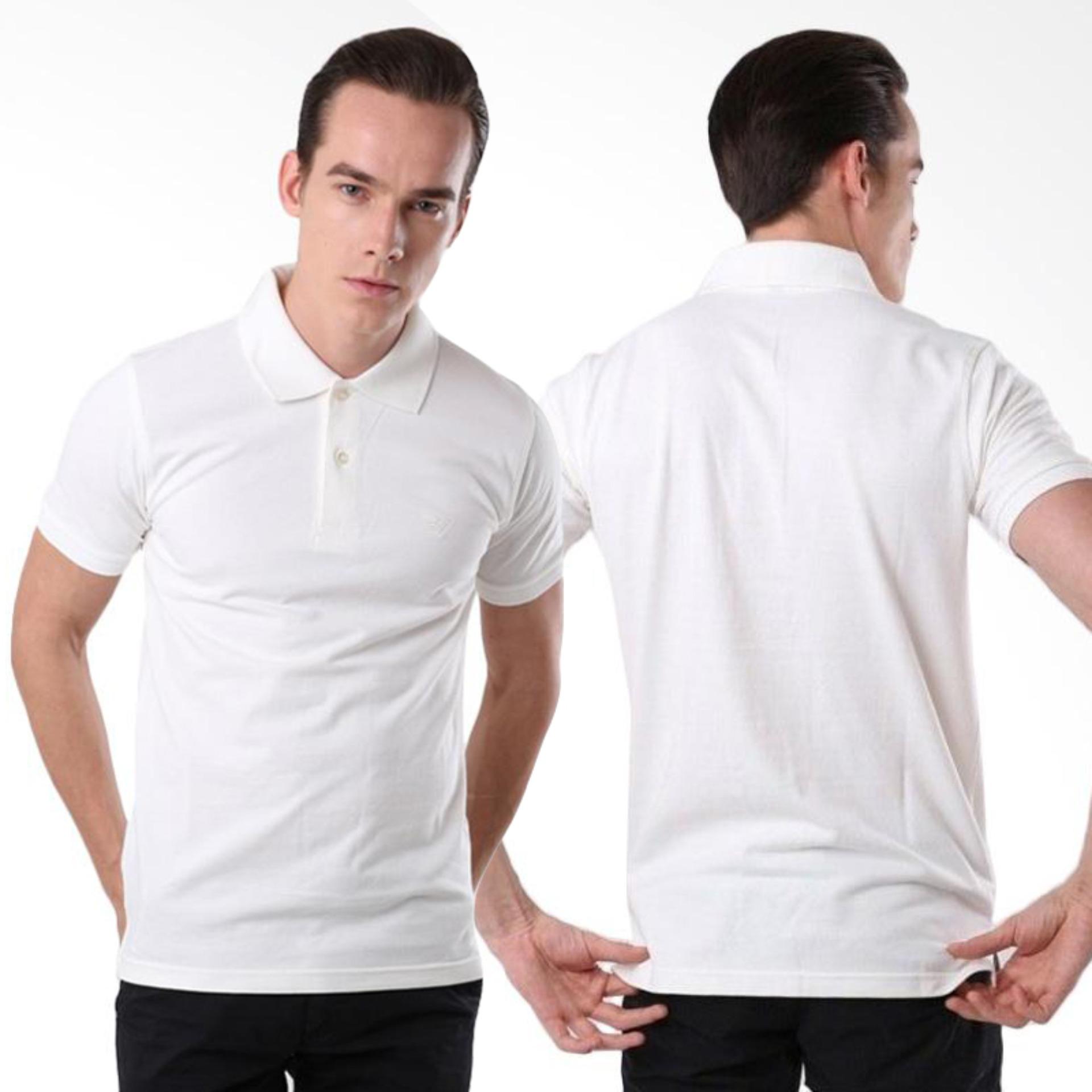 ATT - Baju Kaos Kerah Polos - SJ66 - Polo - Lacos
