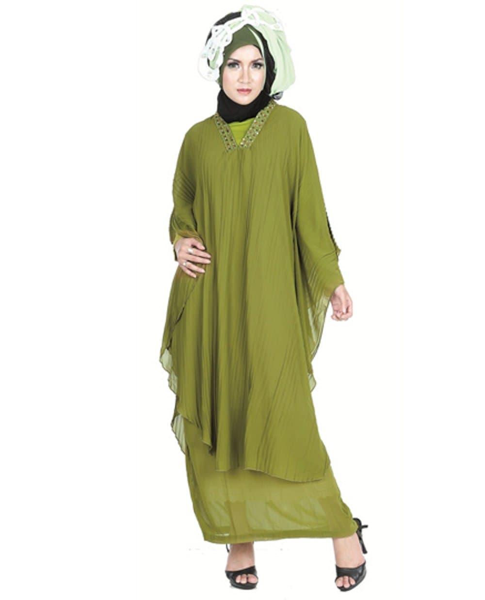 Baju Muslim Gamis Kode SIR 674B | Butik Baju Bandung Diskon