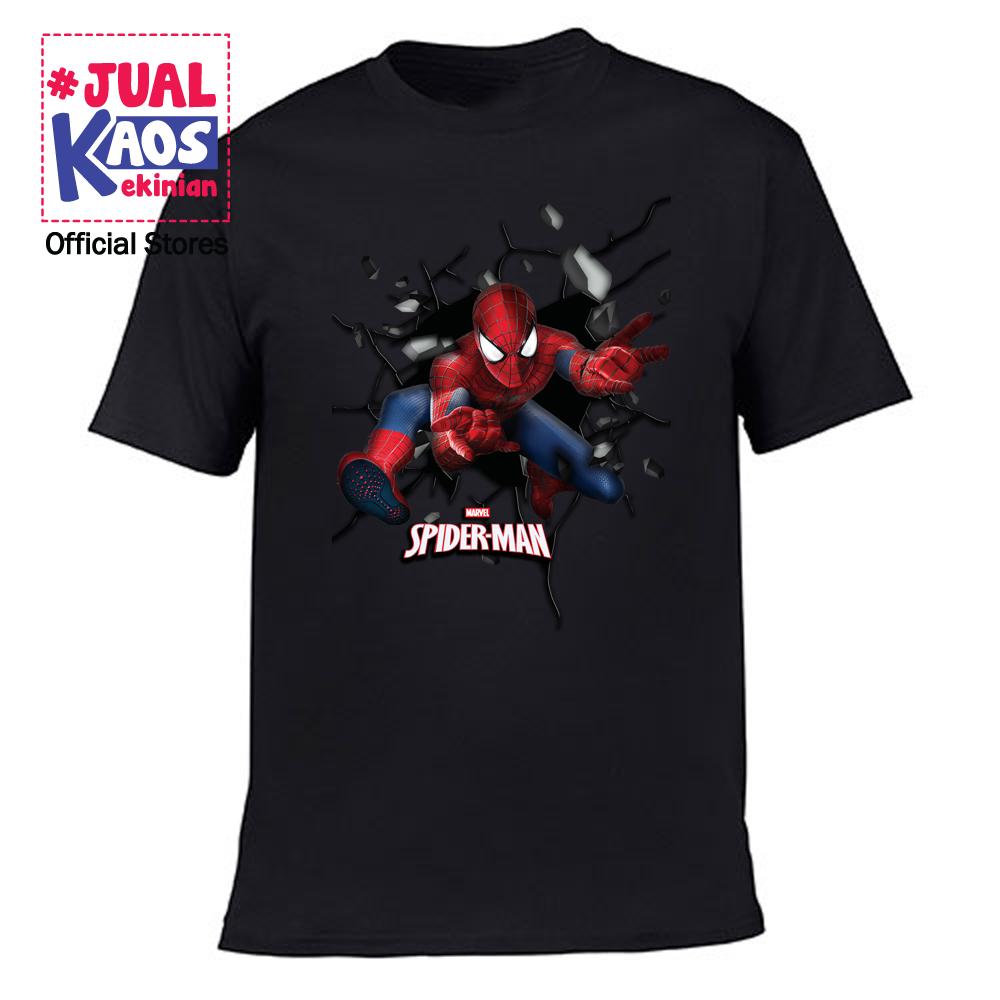 Kaos JP 1 Jual Kaos Jualkaos murah / Terlaris / Premium / tshirt / katun / distro / family / anak / surabaya / Super hero / Spiderman