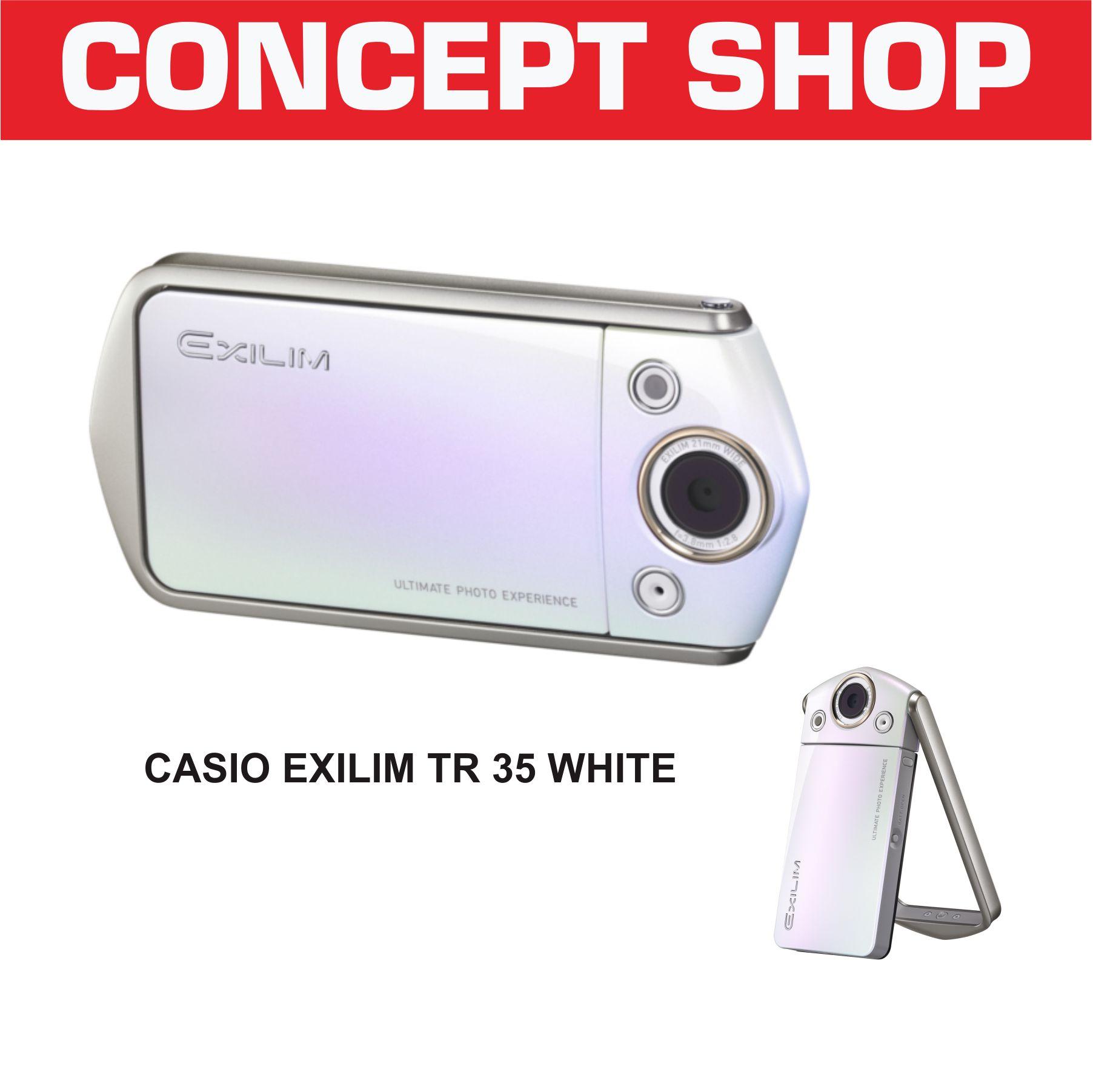 CASIO EXILIM TR 35 WHITE. TR 35 KAMERA DIGITAL