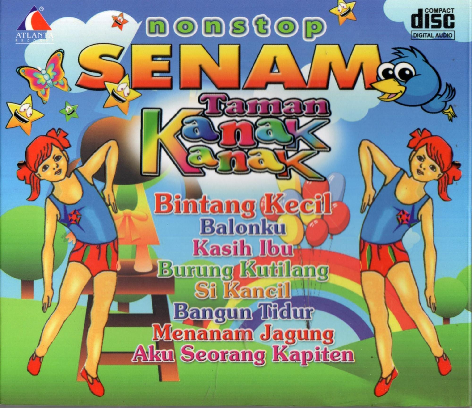 CD AUDIO INDONESIA NONSTOP SENAM TAMAN KANAK KANAK
