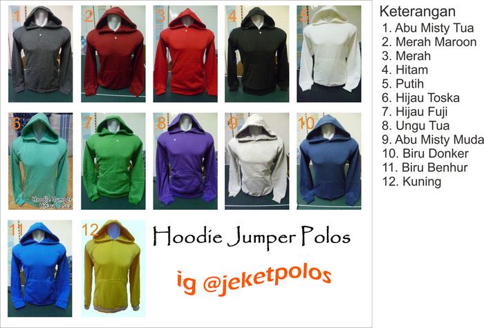 TERLARIS Jaket Sweater Pria Hoodie Jumper Polos-Size XXL-XXXL