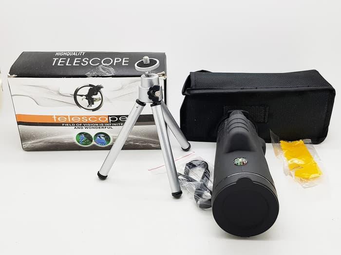 HARGA DISKON!!! Teropong / Monoculars BUSHNELL 40x60 with TRIPOD - 4PB8rf