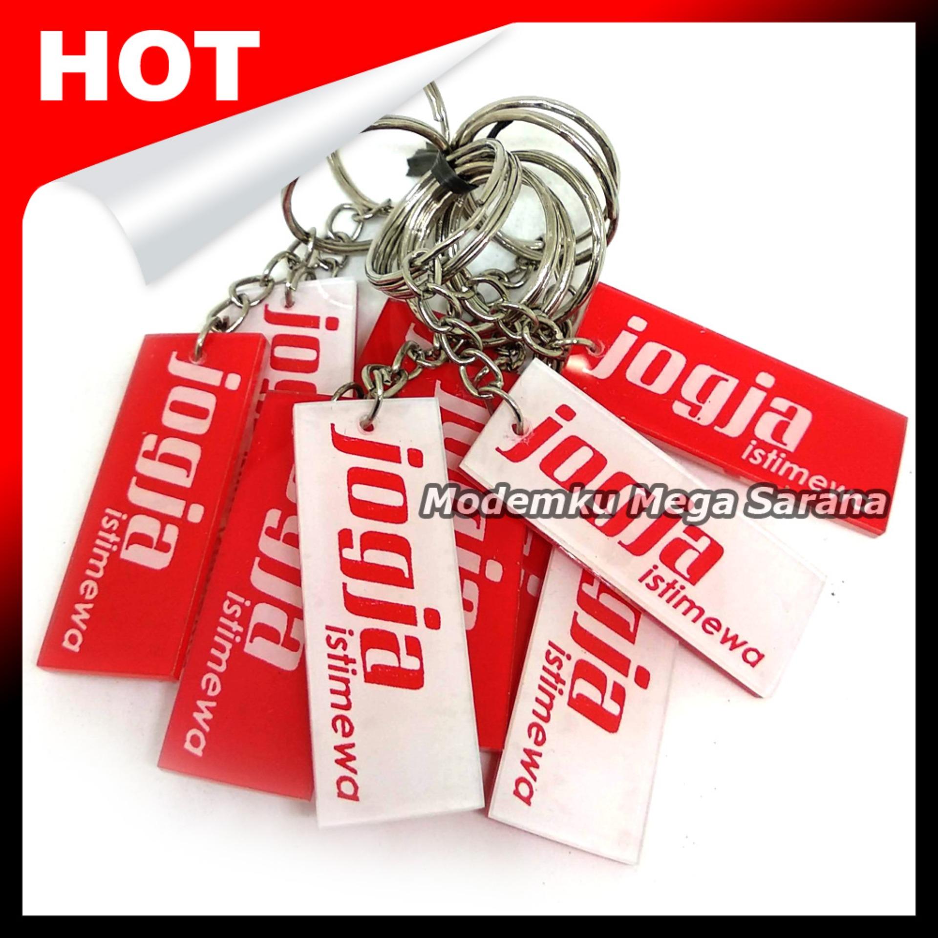 Souvenir Gantungan Kunci Jogja Istimewa MRT27 - Oleh Oleh Khas Jogja - 20pcs