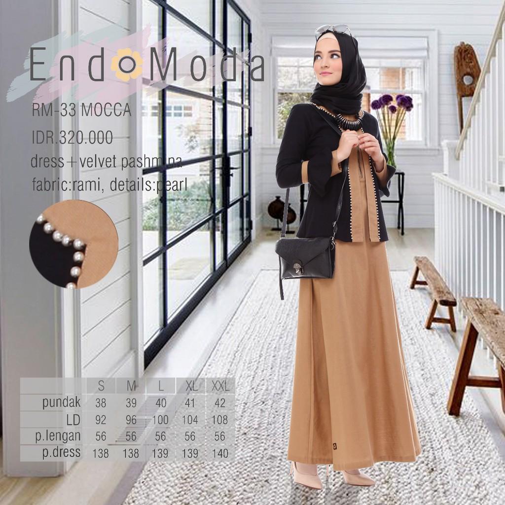 Gamis Endomoda RM 33 Moca (M)