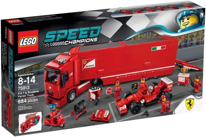 Hemat 10%!! Lego 75913 Speed Champions F14 T & Scuderia Ferrari Truck - ready stock