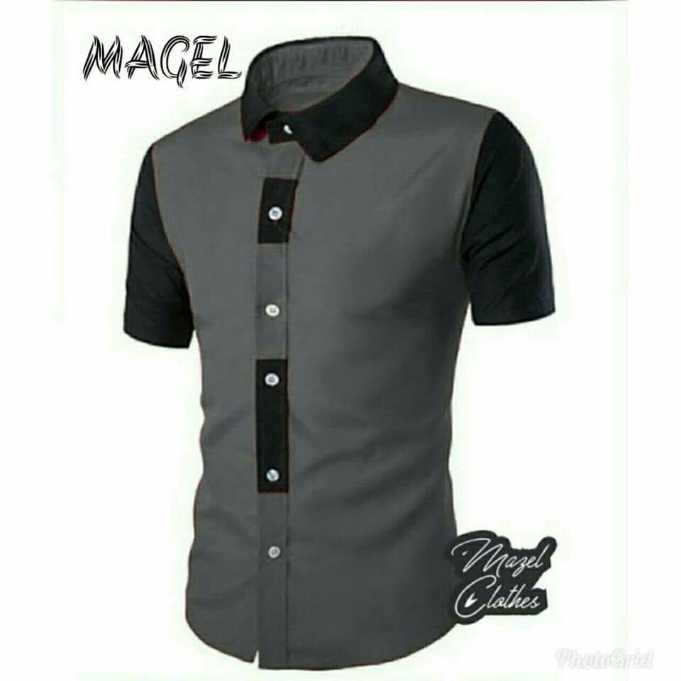 Tj-kemeja pria michel man-fashion pria lengan pendek-kemeja casual fit to L-fashion pria trendy-atasan pria-harga murah-new fashion-kemeja pria berkualitas-model kekinian-fashion pria keren