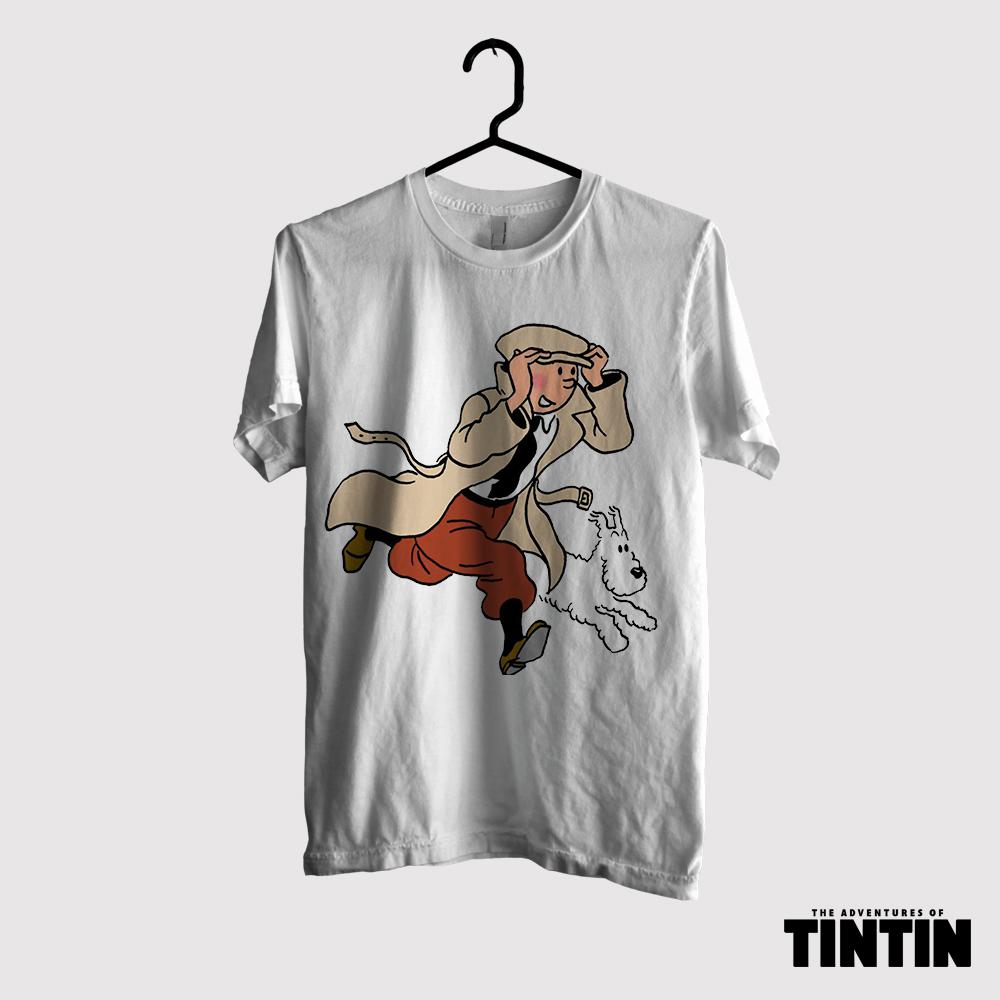Kaos Tintin Original Gildan - Detective