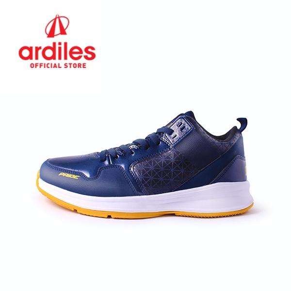 Ardiles Men Pride Basket Shoes - Navy Kuning