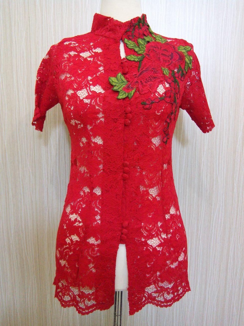 Atasan Baju Wanita Kebaya Wisuda Pendek Atasan Wanita Batik Wanita Kebaya Modern Seksi Kebaya Broklat RR1819 MERAH Arcobaleno Pesan Kebaya Seragam,Jual Kebaya Modern Online,Kebaya Modern Murah Di Tanah Abang,Jual Kebaya Modern Jadi