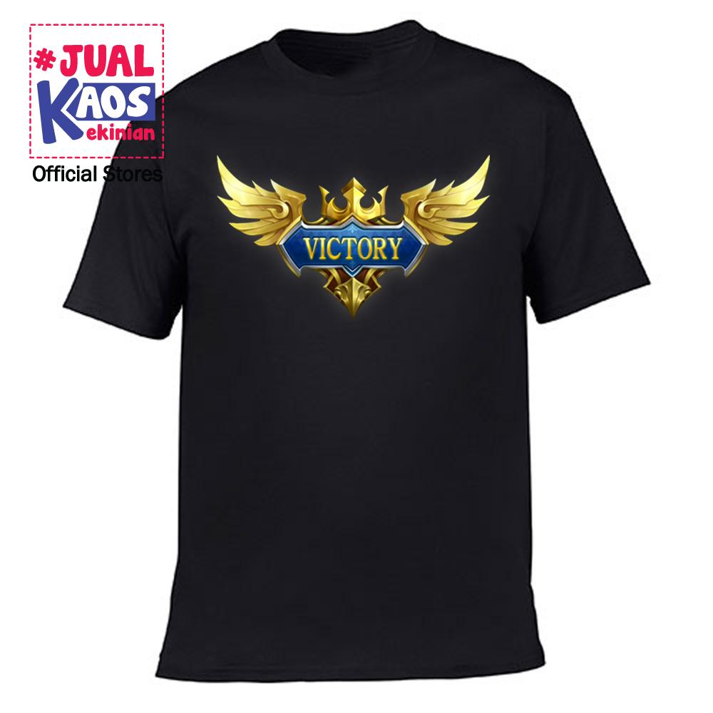 Kaos JP2 Jual Kaos Jualkaos gamer murah pria / wanita / family / couple /distro/ moba / mobile legend / online game / logo victory