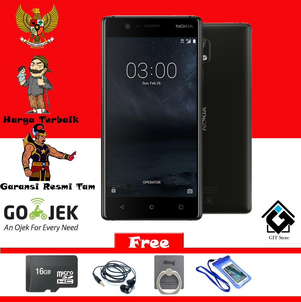 Nokia 3 16GB Free 2 item Garansi Resmi Nokia Indonesia