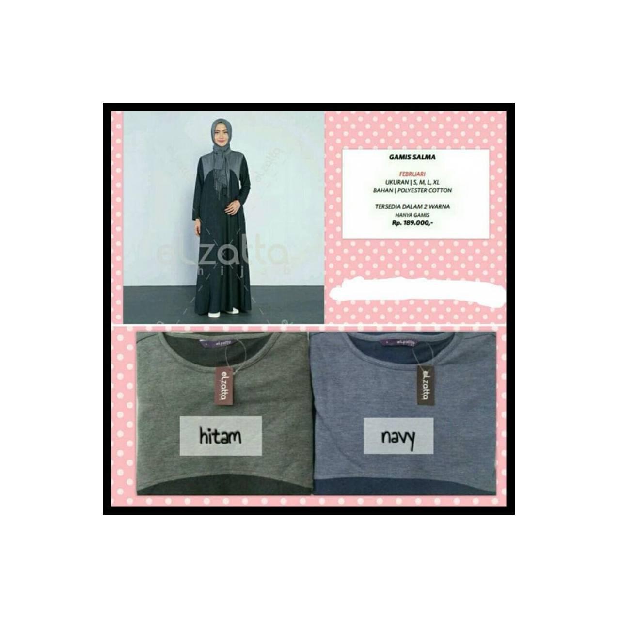 (Best Seller!!) Gamis Salma Elzatta Hijab !!