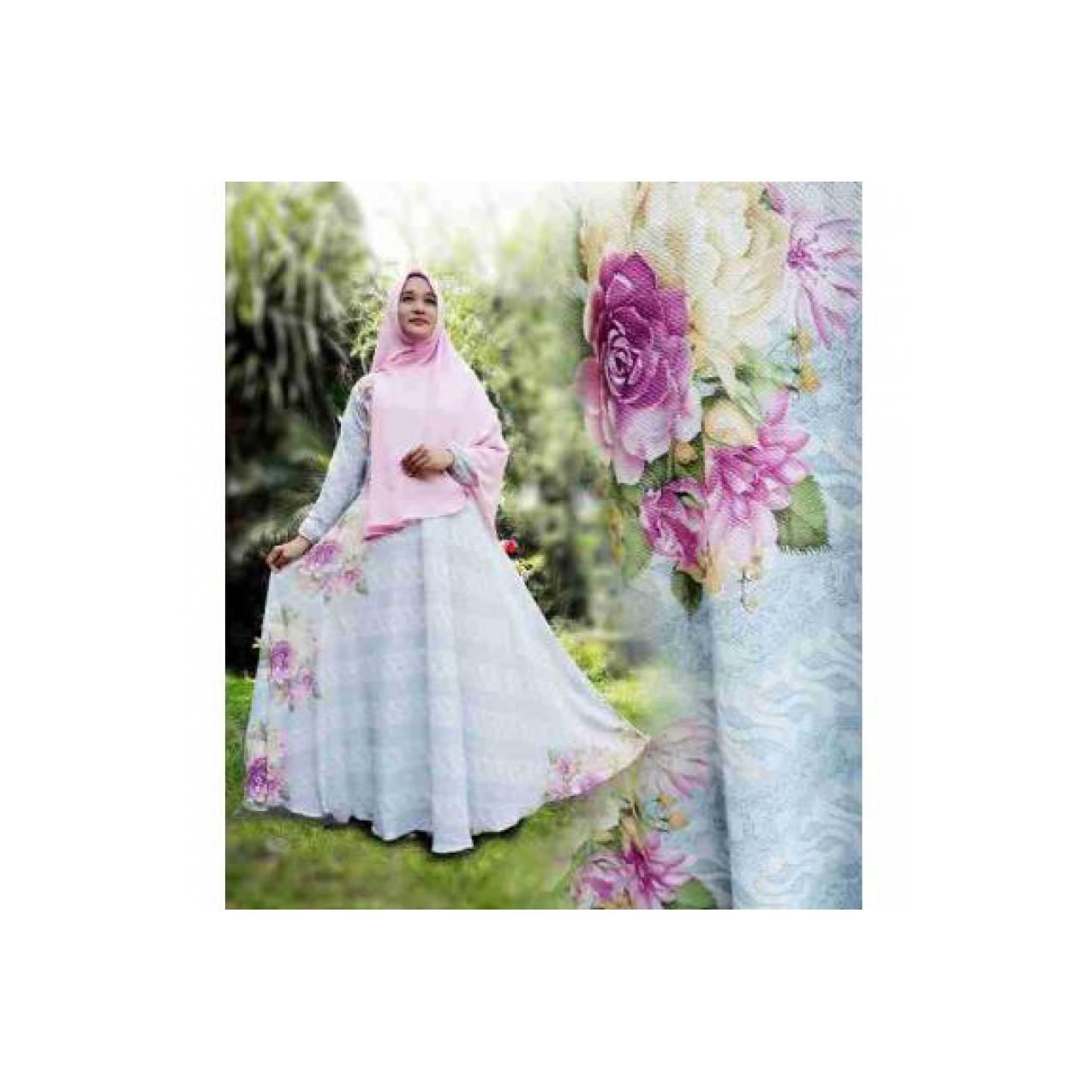 GAMIS SYARI BERGO SET BUSUI JUMBO : BW3469 NADHIRA