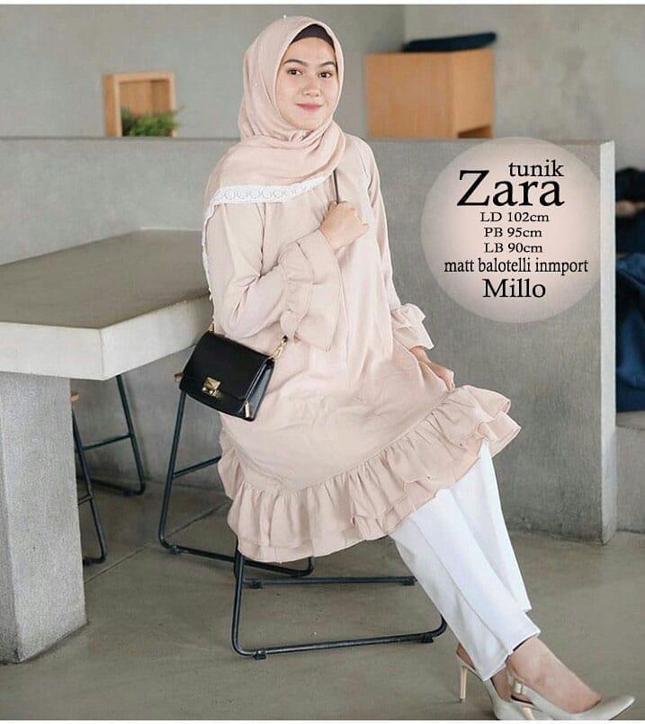 Baju Wanita Zara Tunik Baju Muslim Murah