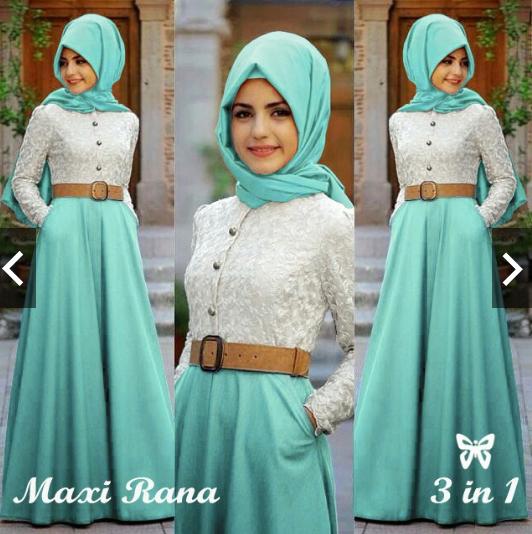 IndonesiaHeritage Gamis Pesta Premium Elegan Brukat Brokat + Free Hijab Jilbab pashmina + Belt besar - Formal Wisuda Remaja kantor Kerja Casual - Kebaya pesta Modern - Fashion Busana Kondangan Muslimah Muslim Wanita - gaun Pesta Party Dress ihrana