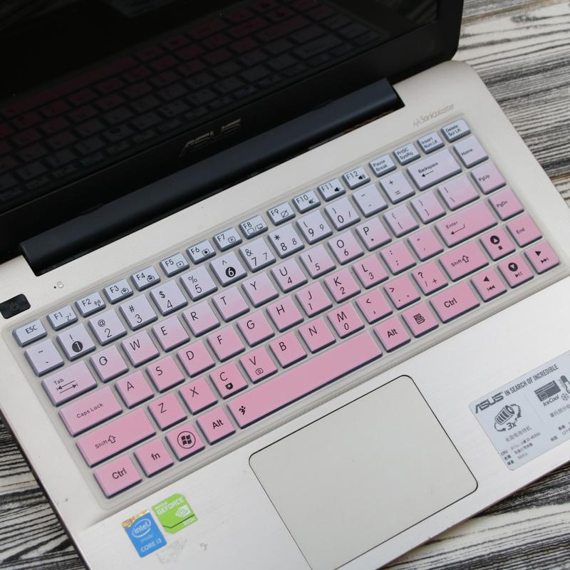 Asus membran Keyboard A480U genggam Komputer X455Y suku cadang 14-inch notebook F454L Casing Penutup pelindung layar