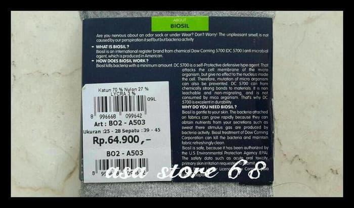 Super Promo ! Kaos Kaki Mundo Biosil Sport Anti Bacteria !