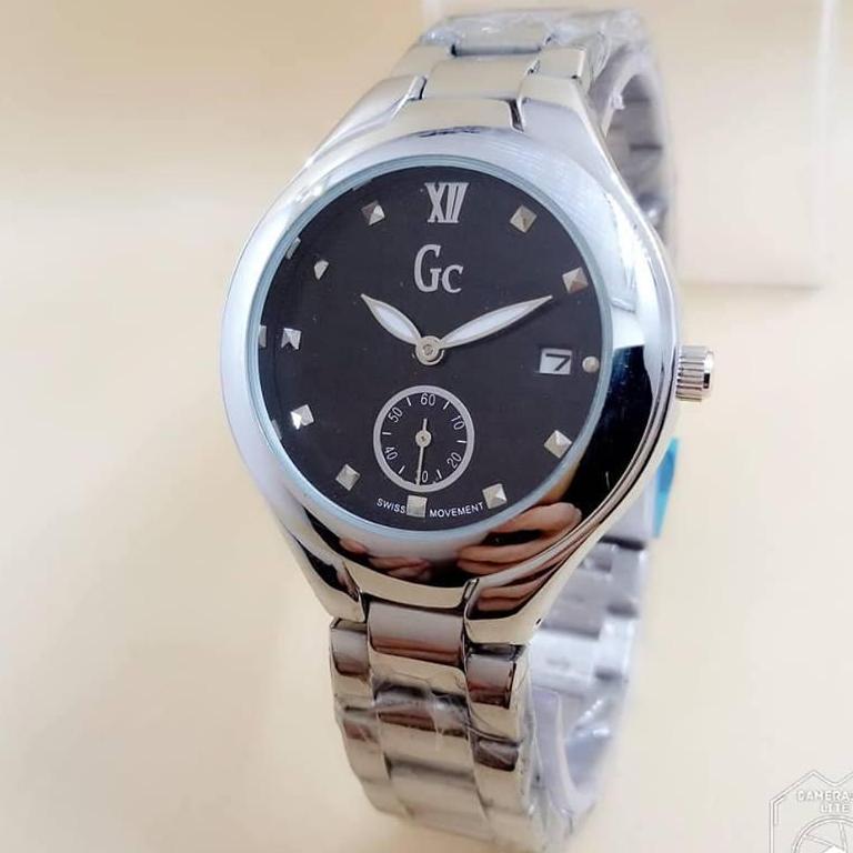 Jam Tangan GC Tali Rantai Detik Bawah Jam Tangan Wanita Murah Dan Berkwalitas