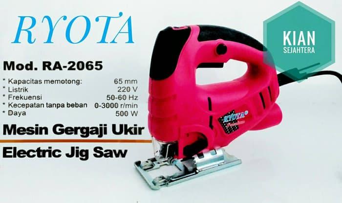 Produk Laris mesin jigsaw RYOTA RA-2065/ Mesin gergaji triplek/ jig saw