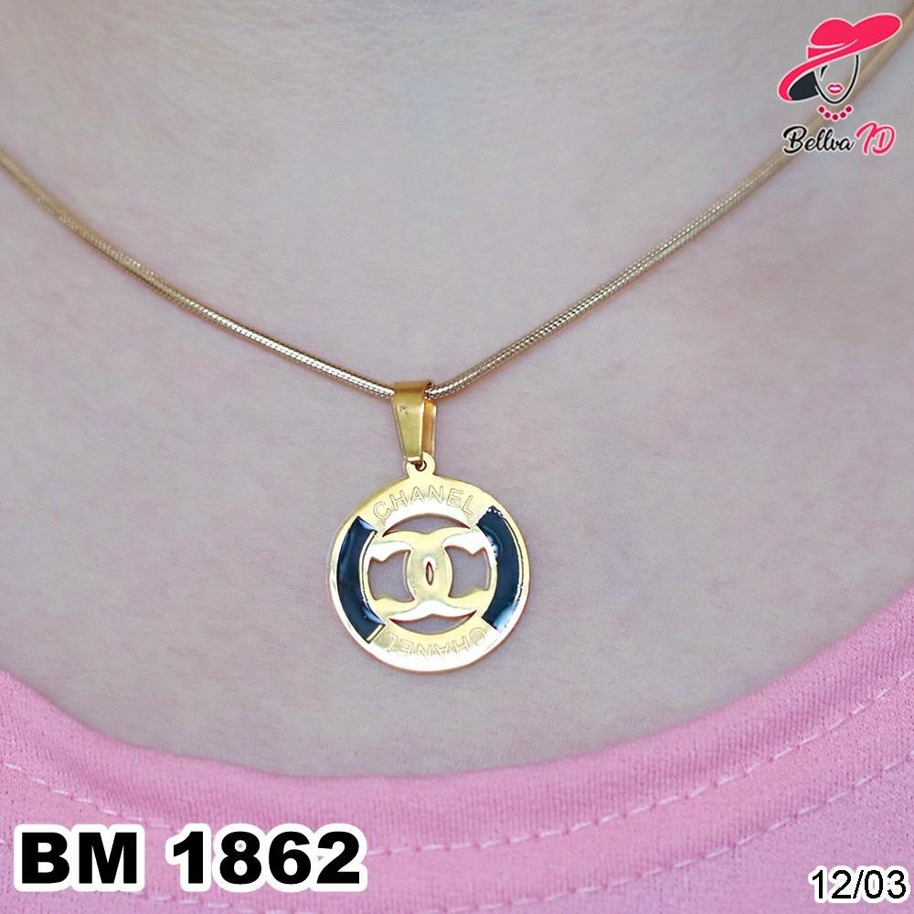 Kalung Chanel Gold M 1862