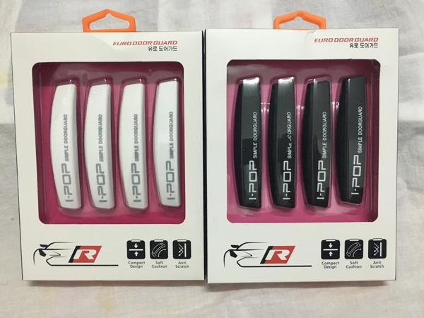 [aimshop.id] Door Guard Tebal iPop Putih Hitam Doorguard Pelindung Pintu Mobil isi 4pc Murah Universal (innova fortuner avanza xenia rush terios datsungo mirage agya ayla calya sigra march yaris jazz vios)