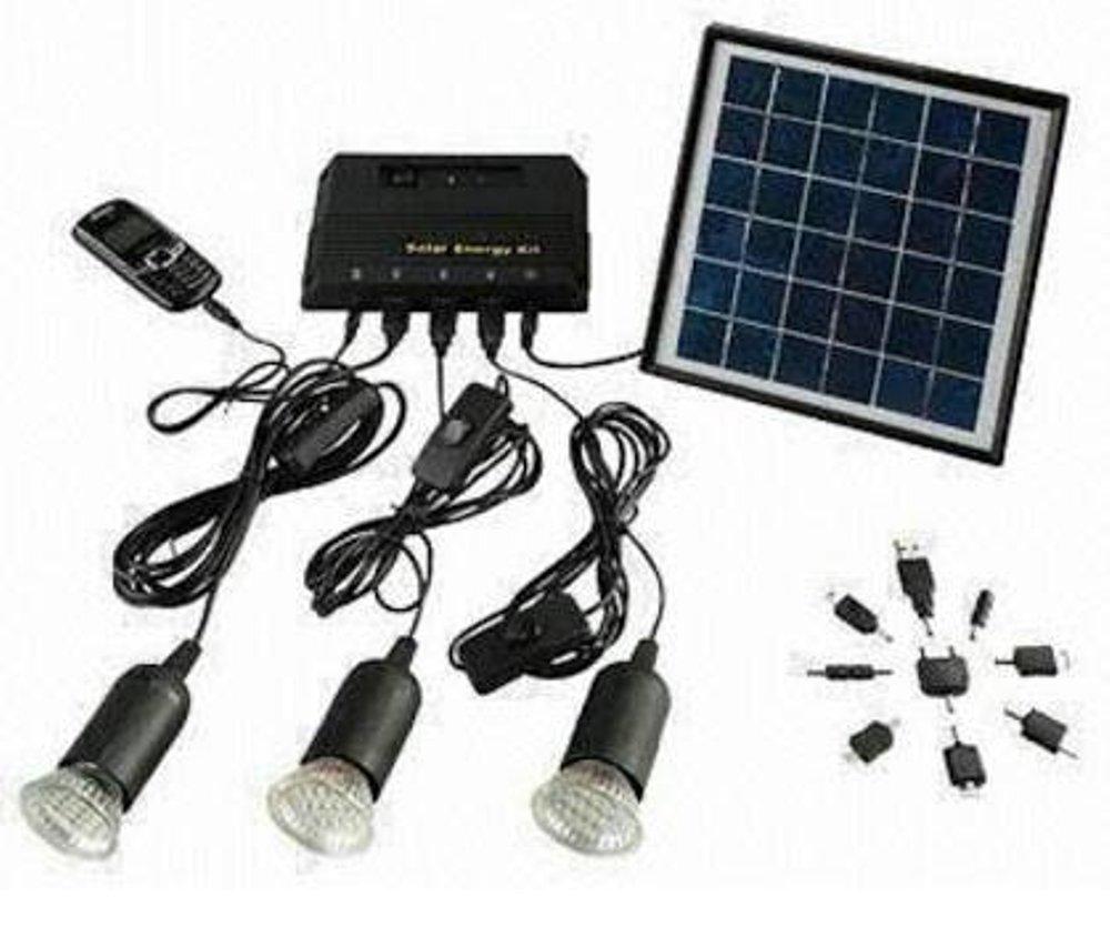 PAKET PANEL SURYA SOLAR CELL 3 LAMPU SIAP PAKAI