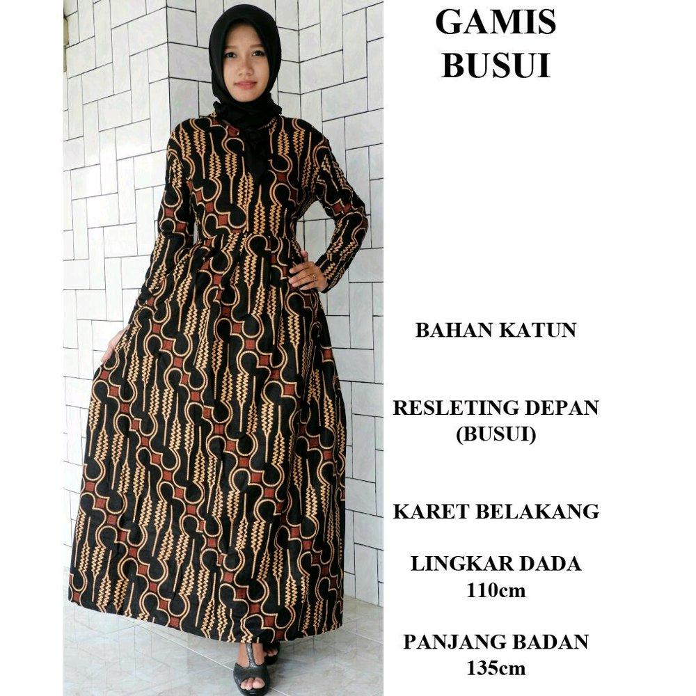 Gamis busui - gamis - gamis batik - gamis batik - dress - dress batik - batik busui - seragam batik di lapak Batik Gaul Pekalongan nur_janah2611