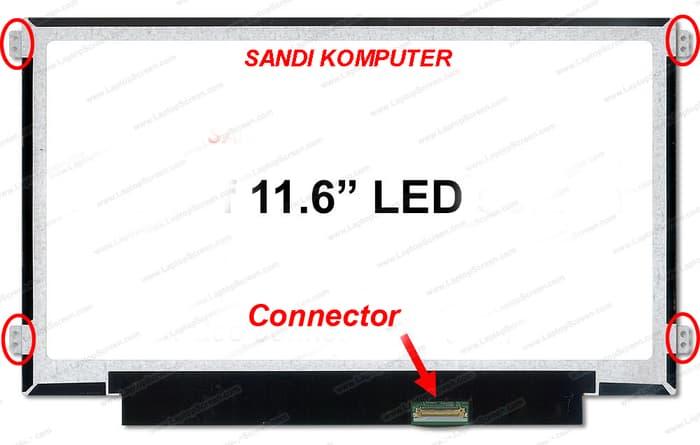 Diskon 10%!! Lcd Led Hp Pavilion 11-N038Ca 11-N083Sa 11-N099Np Series 11.6 Inch Sli - ready stock
