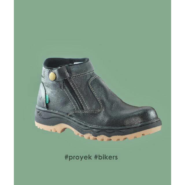 Promo KULIT BOOT PROYEK UJUNG BESI KICKERS CIBADUYUT Gratis Ongkir