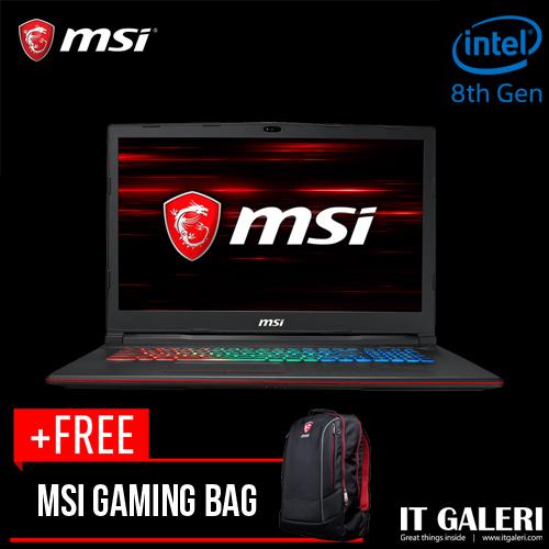 MSI GP73 Leopard 8RE-467ID - Ci7-8750H - 8GB - 256GB - 1TB - GTX1060 - 17.3