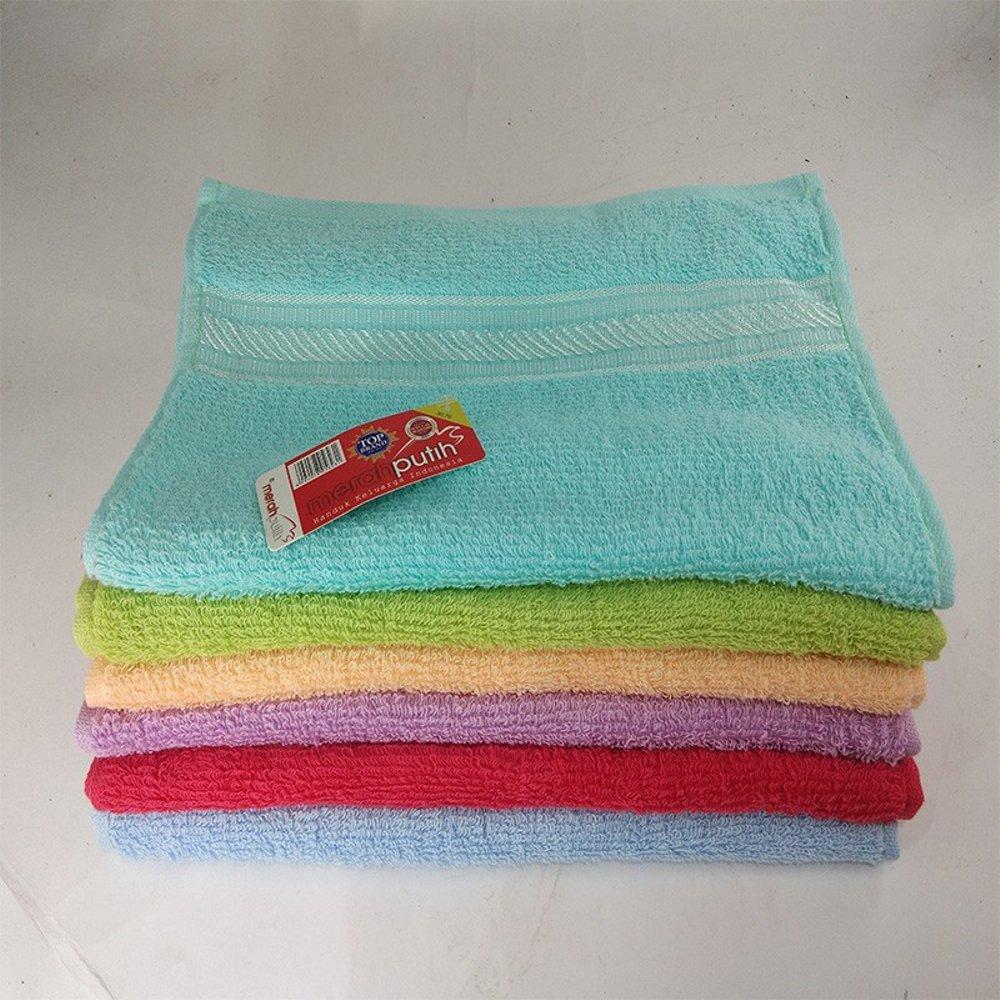 Bonbon Handuk 6pcs Merah Putih By Terry Palmer 30 x 70 cm