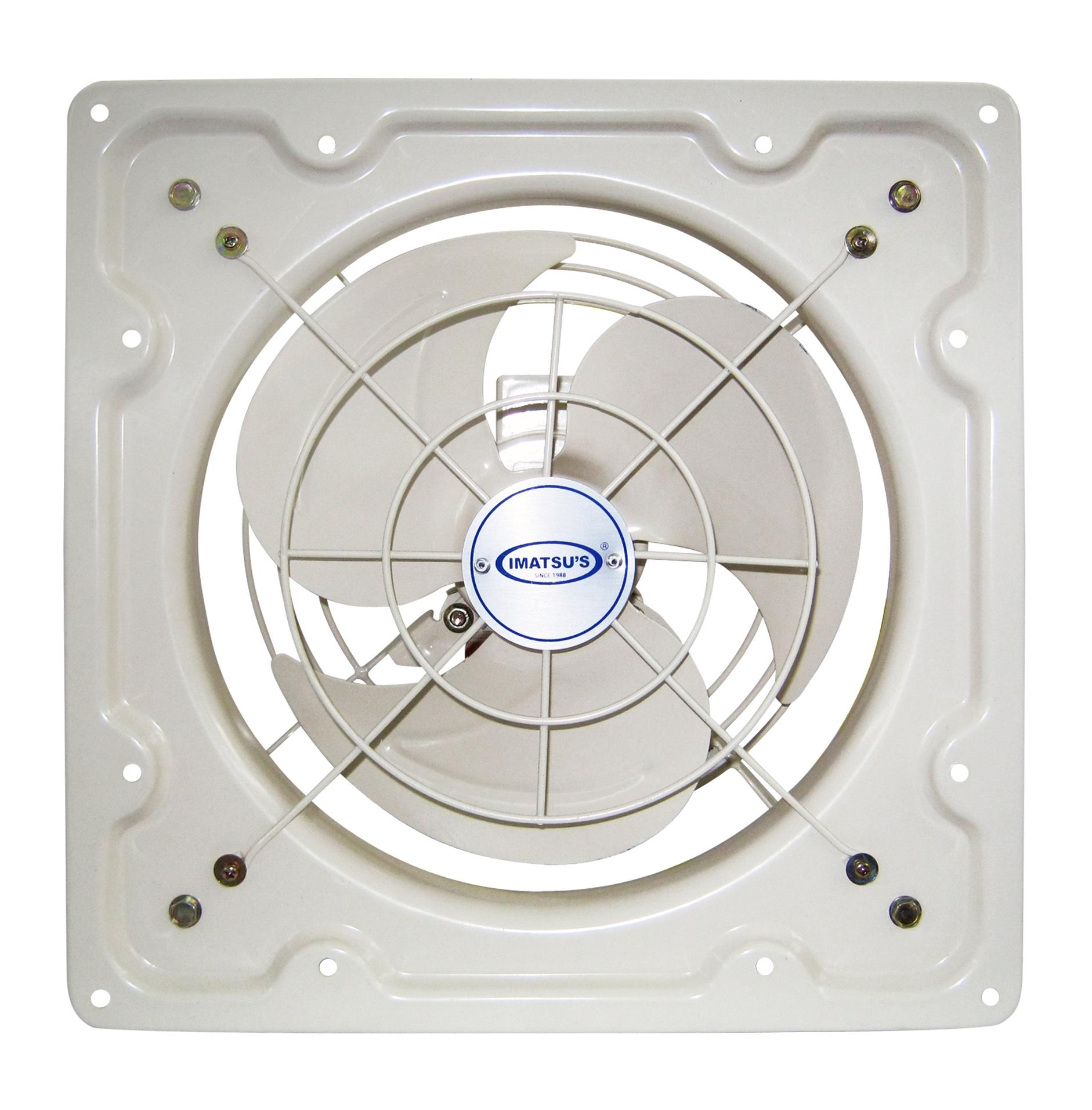 Exhaust Fan Imatsu Low Noise FA10-20 8 Inch Rumah Toilet Dapur Restoran Udara Hisap Angin Nyaman Aman Sejuk Dingin Ventilasi Plafon Eksos