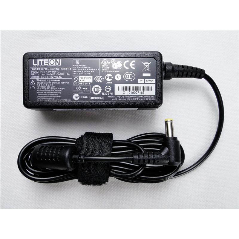 ACER Original Adaptor Charger Laptop Notebook Aspire One z1401 ZG5 A150 A110 Series 19 v 2.1 A Special