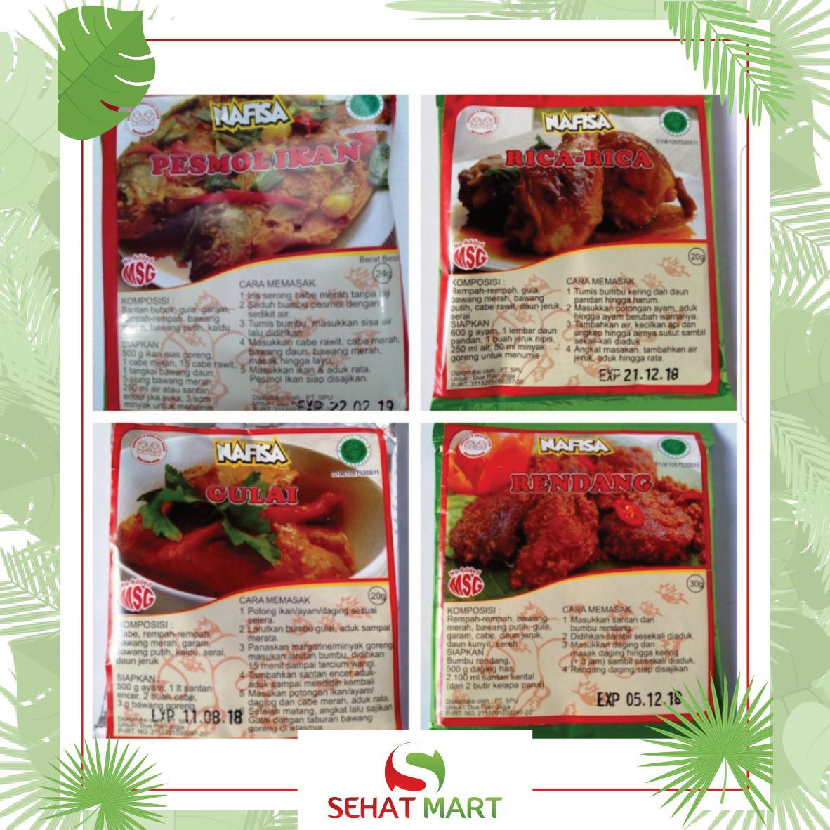 Bumbu Instan Nafisa Food Non MSG (Gulai)