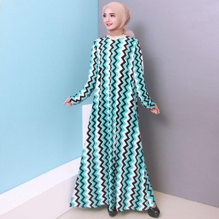 HT PROMO HARGA MURAH! Baju Gamis Jumbo 4L Bahan Jersey Korea 6730