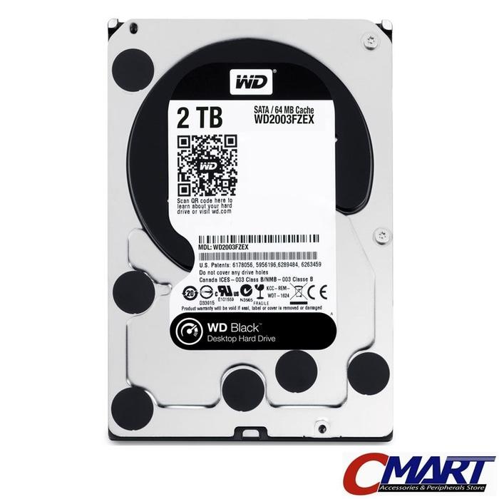 ORIGINAL - WD Caviar Black 2TB 3.5