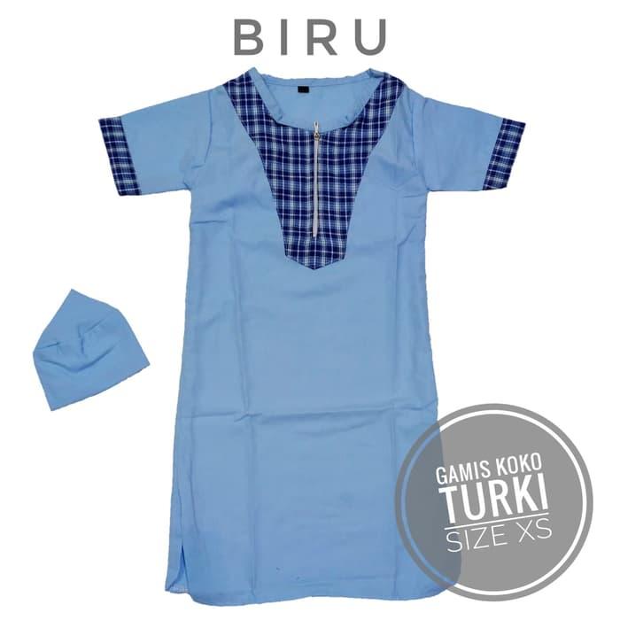 Gamis Koko Turki Anak Size XS (0-1 Tahun)