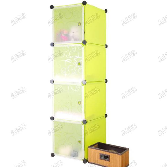 Lemari multiguna 4 pintu