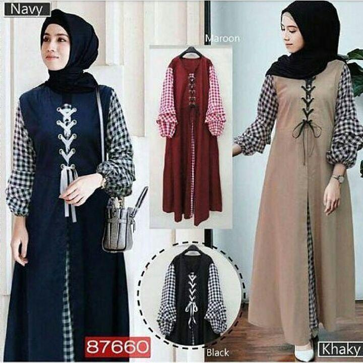 “BC SOIMAH” Maxi Dress Syari Gamis Bahan Balotely Wolfice Katun Rubiah Spandek Panjang Hijab Casual Pakaian Wanita Trand Terbaru Fashionable