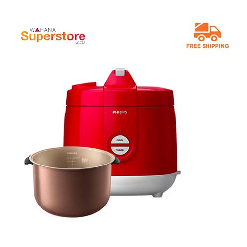 Philips Rice Cooker - HD3129/32 Premium - Red