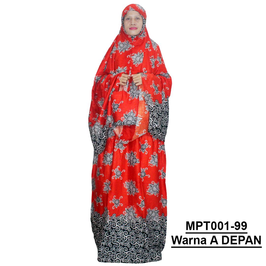 Mukena Bali, Mukena Batik, Mukena Dewasa Bahan Rayon (MPT001-99) Batik Alhadi
