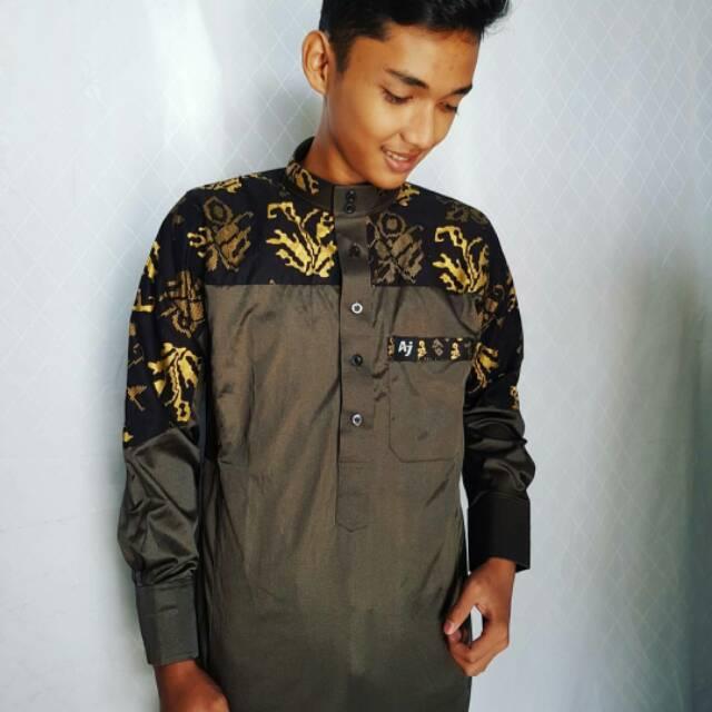 Gamis Aljar Kombinasi