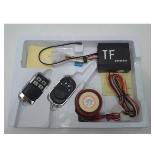 Alarm Motor Panastar + Remot + Cara Pasang Pengaman Kunci Anti System