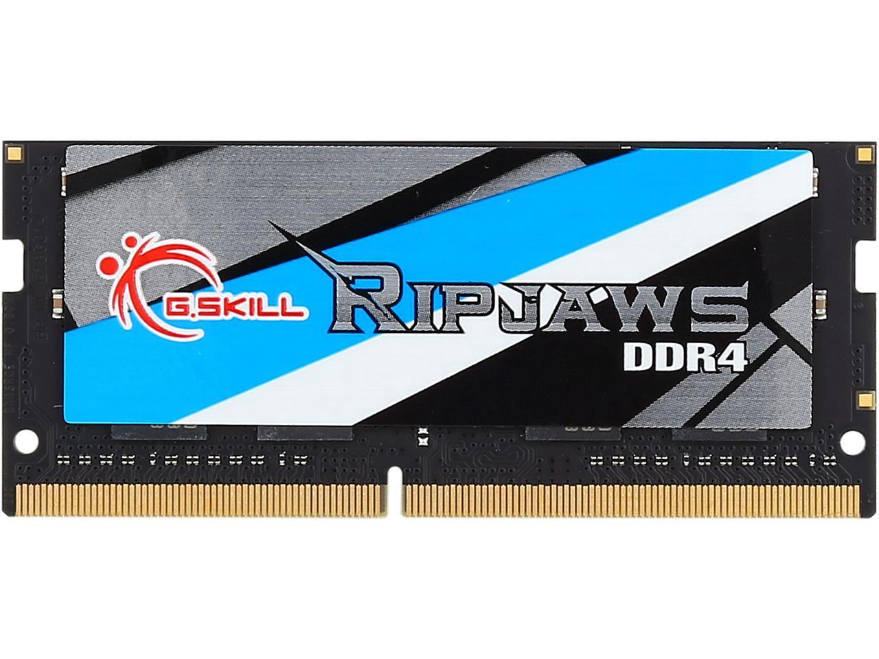 G.Skill Ripjaws Series 8GB (1 x 8GB) DDR4 SODIMM 2400 PC19200 Memory Laptop - Biru