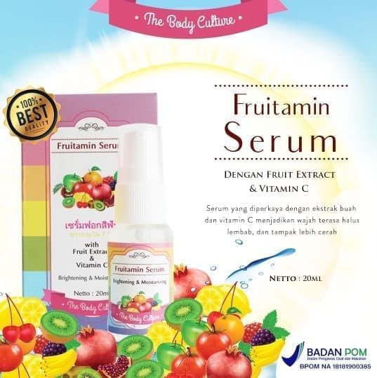 Serum The Body Culture Fruitamin - Serum Wajah Fruitamin By The Body Culture