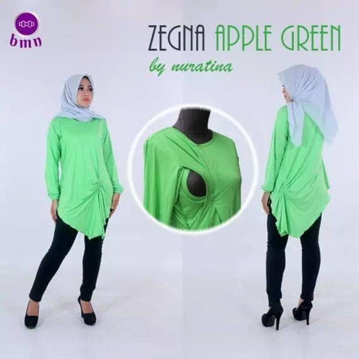 ZEGNA BAJU MENYUSUI HIJAU