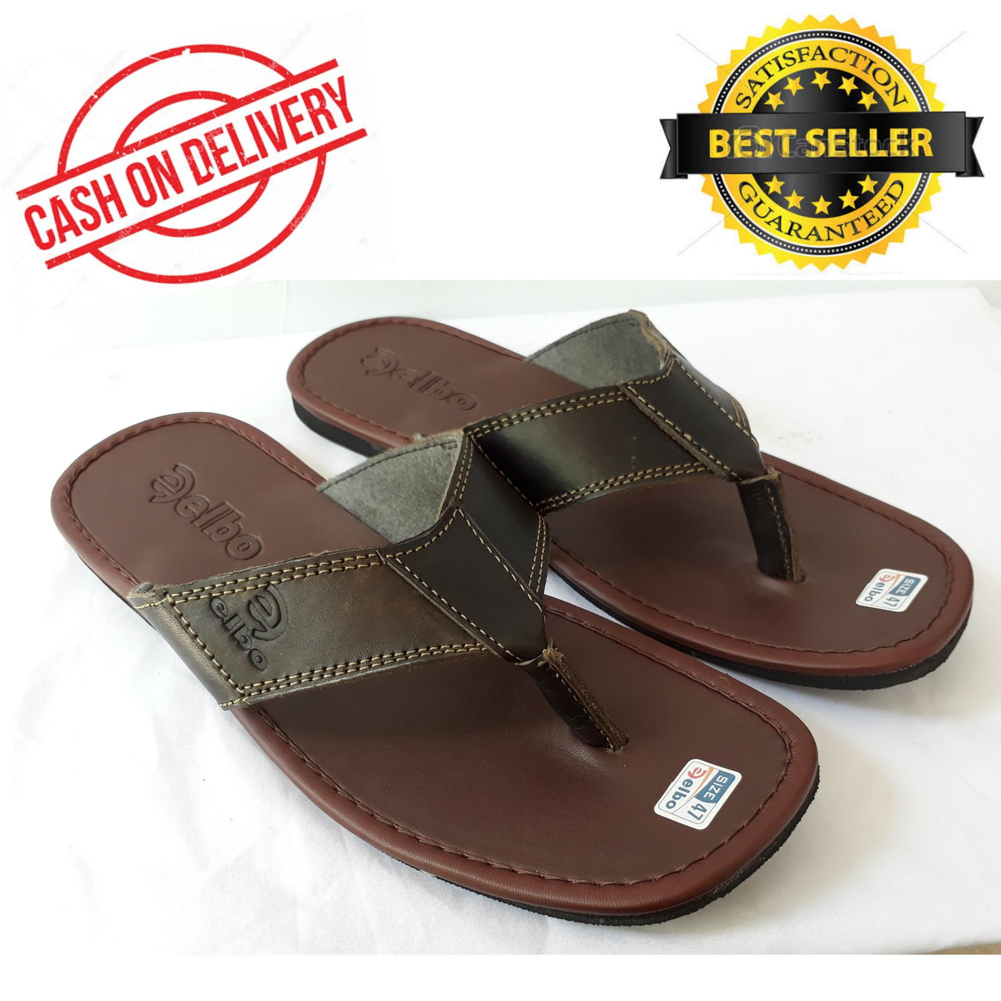 Buy & Sell Cheapest SANDAL PRIA JAPIT Best Quality Product Deals Sandal Pria Japit Jumbo Sandal BIG SIZE 44 47 Casual elbo Coklat