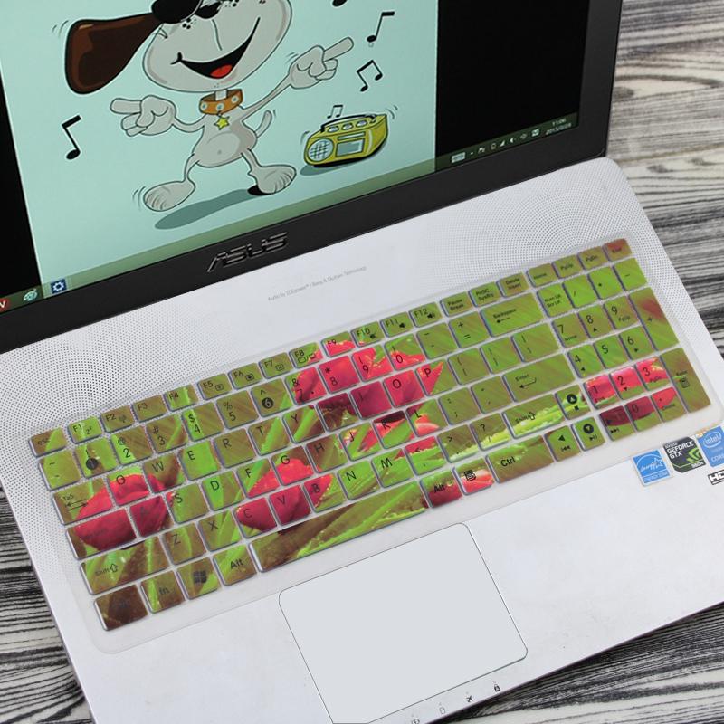 15.6-inch Asus A540U komputer laptop K555Y Keyboard pelindung layar pelindung X550V tertutup penuh pembungkus anti debu stiker