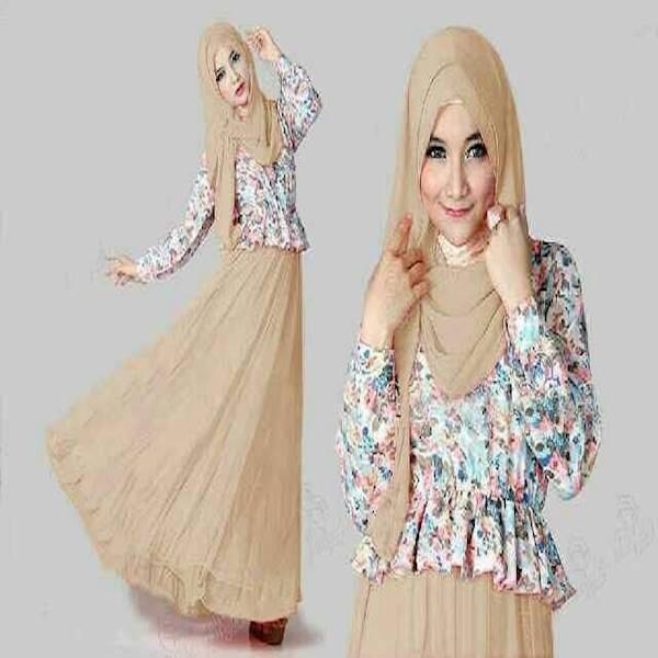 Maxi Liena Set Hijab Fit L